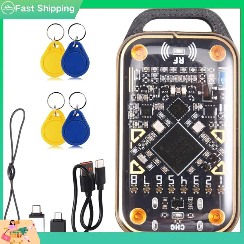 

Chameleon Ultra Upgrade Smart Card Emulator+4XCUID Keychain RFID Smart Chip 125K 13.56Mhz Card Decode Duplicator-Tvdae