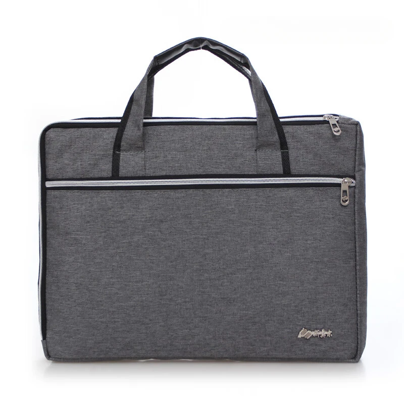 Maleta de Negócios Oxford Personalizável, Bolsa de Lazer para Homens, Documento Cinza, Laptop 15,6 ", SIMOER 8133