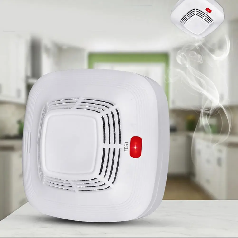 Smoke Stable Independent Alarm Smoke Home Security Alarm Sensor Fire Equipment without Bat