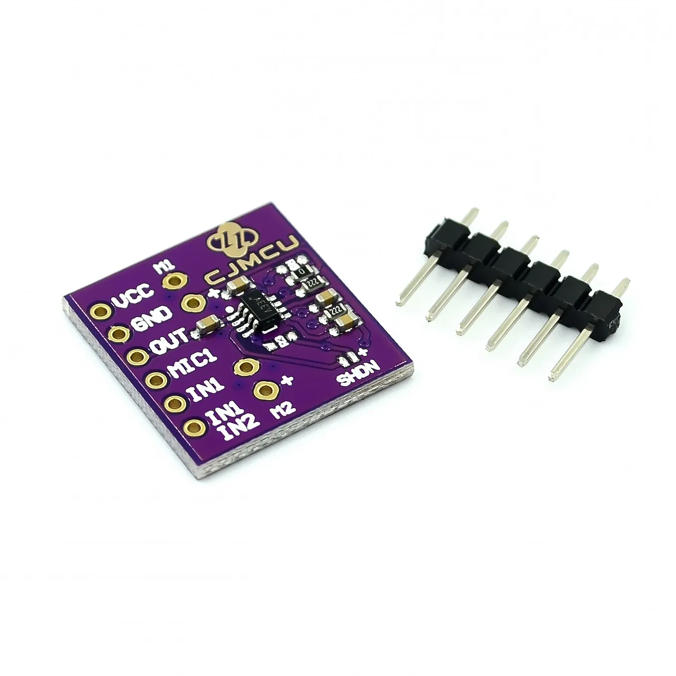 MAX9813H Microphone Module Microphone Amplifier Amplifier Module Double Input Fixed Gain Integrated Bias 9813