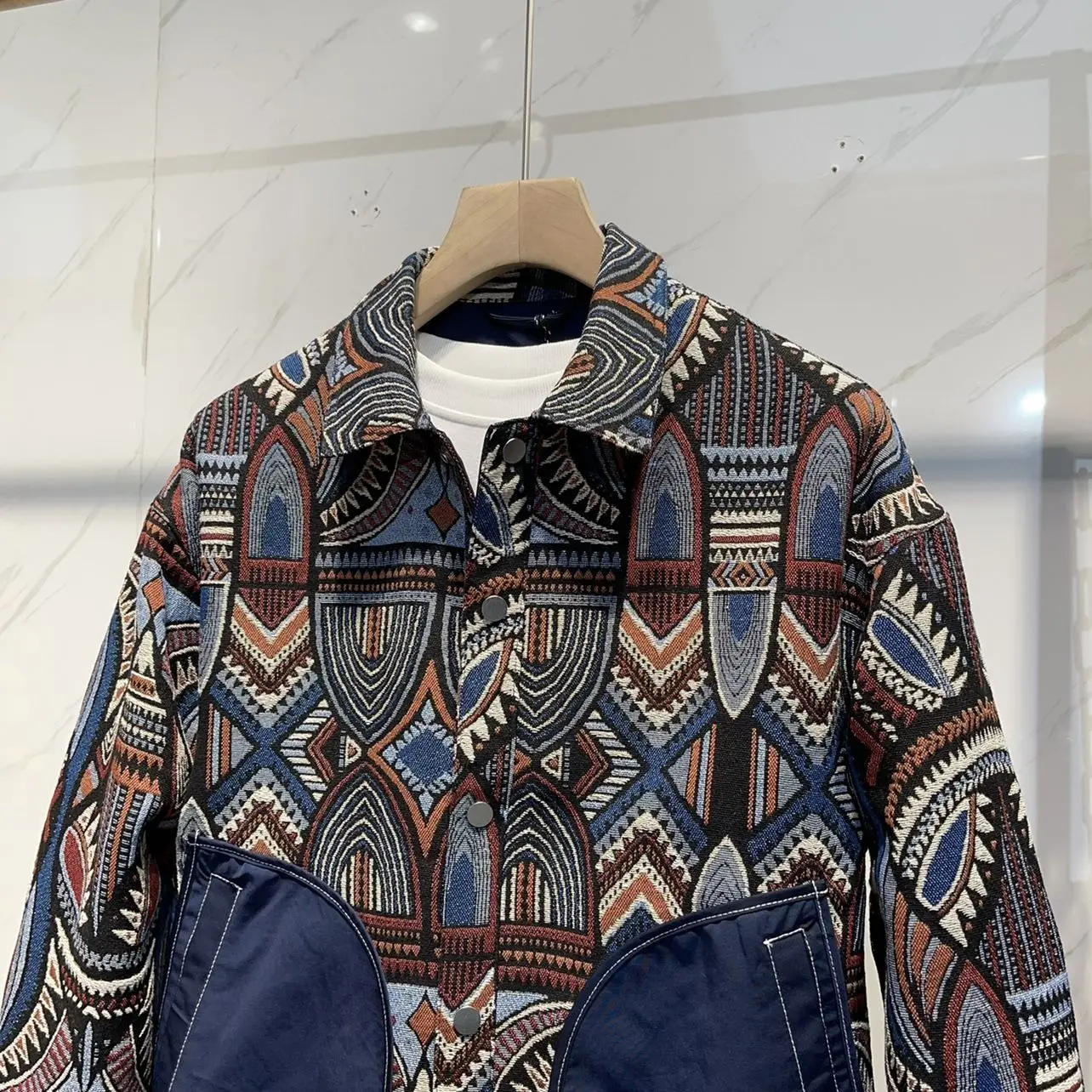 New Cool and Stylish Shirt for Young Men Spring Hip-hop Workwear Loose Korean Style Trendy Shirt for Men