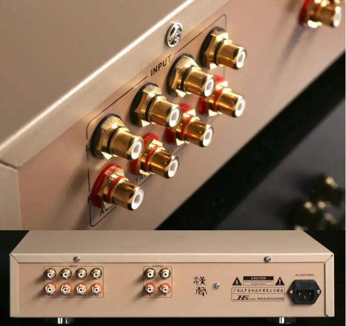 Nuovo modello 20 amplificatore valvolare zero decibel tube preamplificatore biliare impedenza di uscita: 100 ° c (20Hz-20KHz)