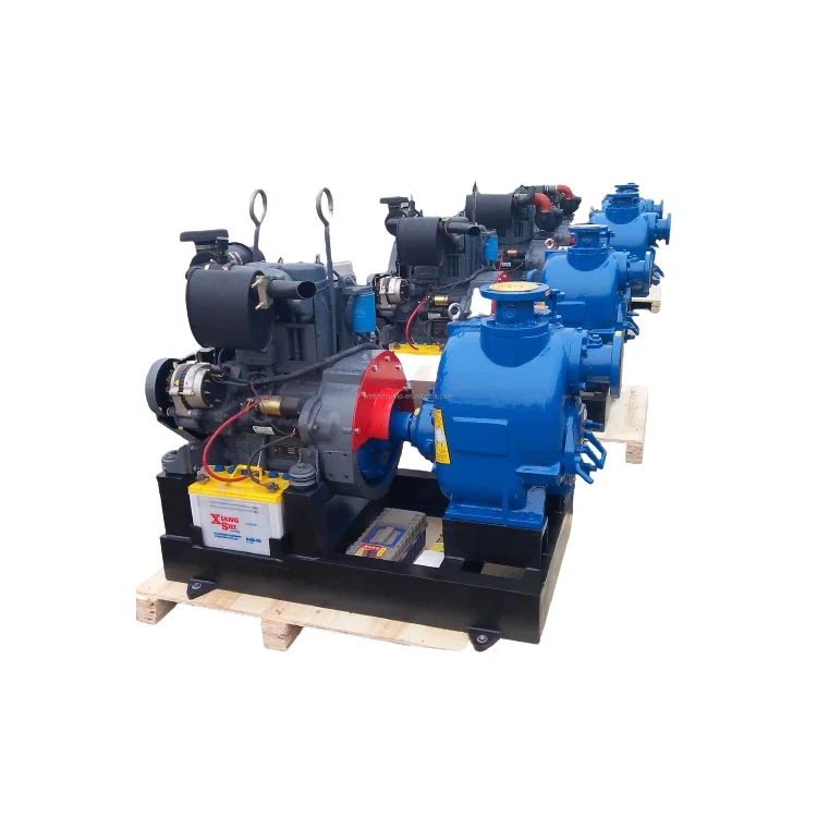 

15hp diesel driven self-priming pump self-priming water pump