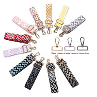 Adjustable Nylon/Cotton Bag Straps for Women's Crossbody Messenger Shoulder Bags - Colored Accessories for Handbags