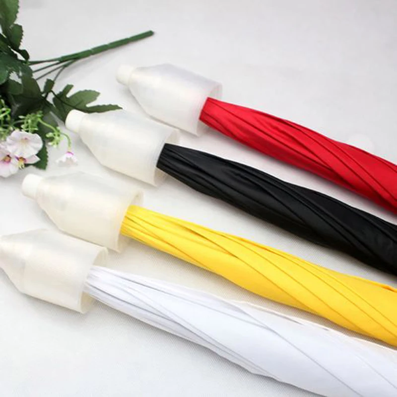 1Pc Umbrella Long Handle Waterproof Cover Plastic Non-drip Car Retractable Cover Home Drip-proof Transparent Umbrella Cover