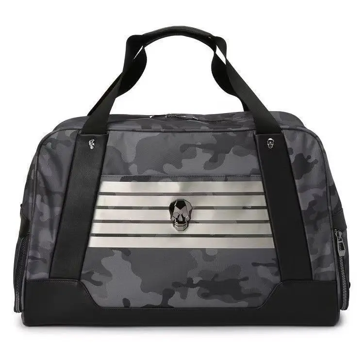 

Golf clothing bag handbag high-end bag strap storage bag metal skull camouflage shoulder bag