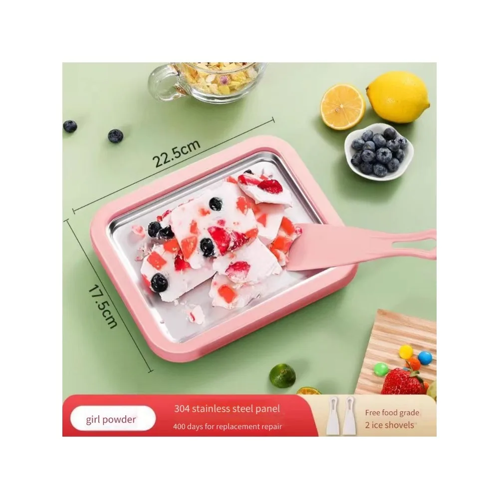 

New fried yogurt machine household small children's fried ice machine homemade diy ice cream machine