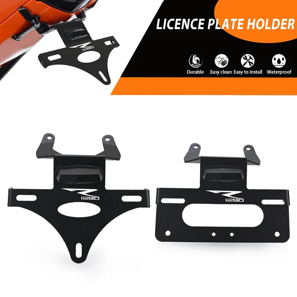 

License Plate Holder Bracket For 1290 Super Duke R 2013 2014 2015 2016 2017 2018 2019 CNC Rear Tail Tidy Fender Eliminator Kit