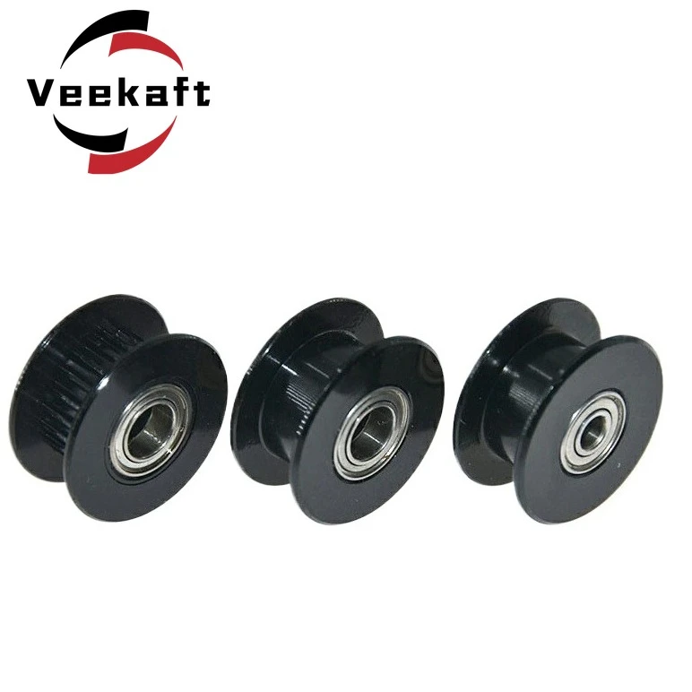 1/2 قطعة 2GT بكرة توقيت المهمل 20 أسنان تتحمل 3/5 مللي متر ، عرض الحزام 6 مللي متر H-نوع بكرة المهمل ، جزء مطبوع ثلاثي الأبعاد #1