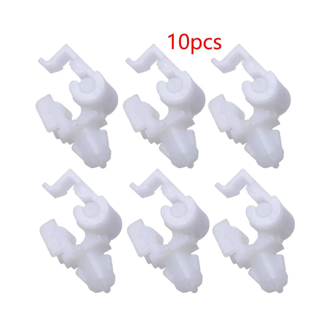 10pcs Tailgate Door Lock Rod End Clip Fit for Ford Taurus Sable Explorer F Series Mazda Mercury Mountaineer E6DZ-5421952A