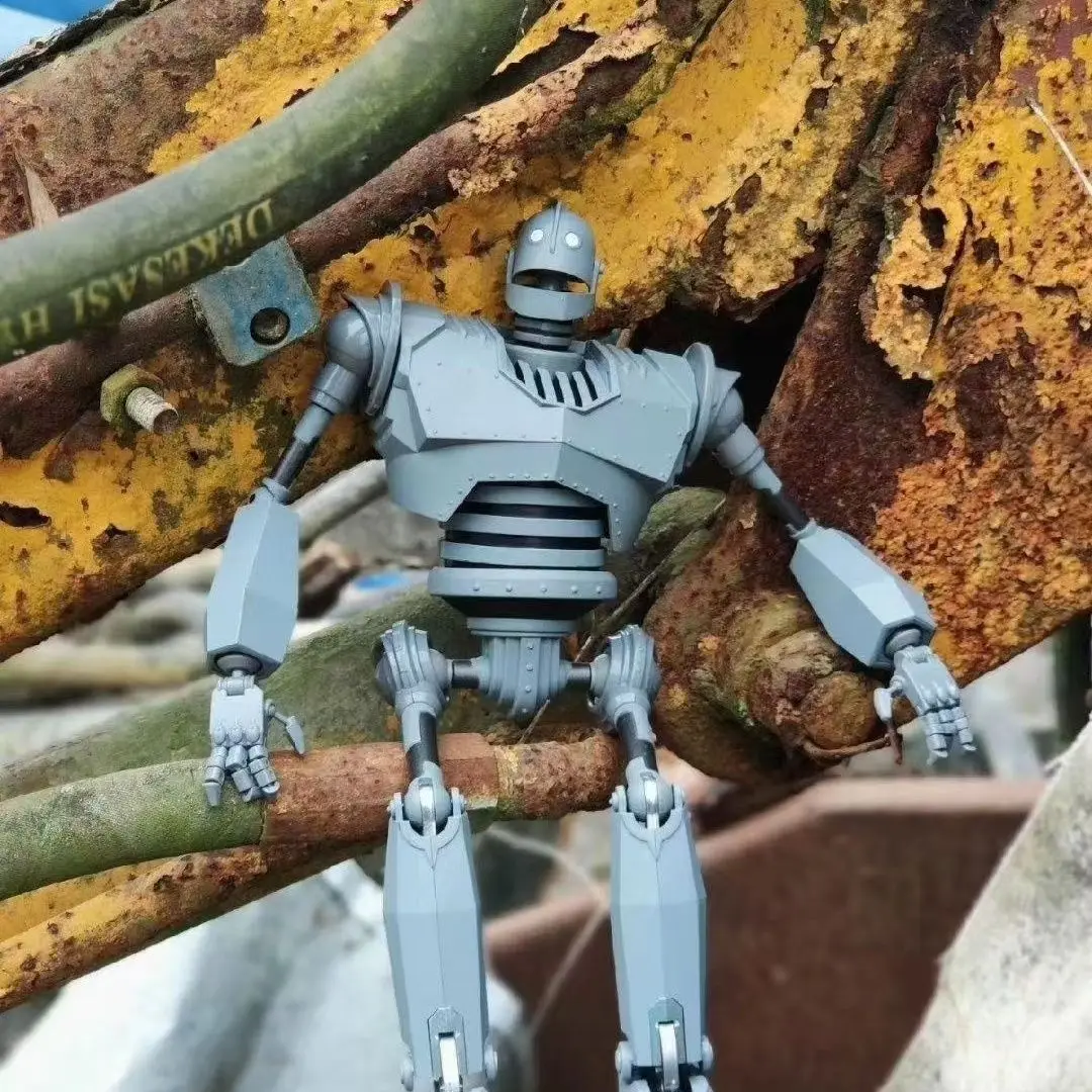 En Stock, modelo FJ, jugador listo en el gigante de hierro, una aleación, Robot súper móvil, versión de película, adorno de figura de acción metálico de 30cm