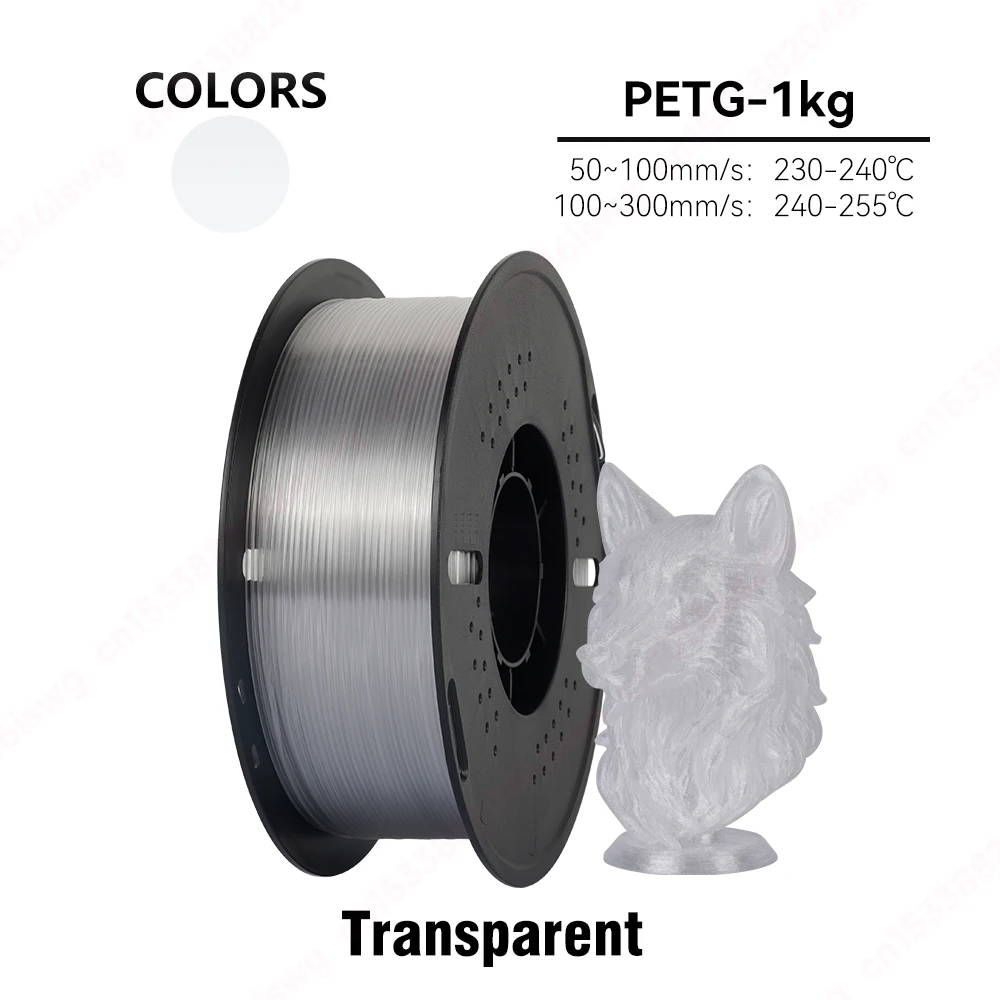 KINGROON 10KG/5KG/1KG PETG Filament 1.75mm Hoge Taaiheid Groothandel 10 Rolls/5Rolls/1Roll 3D Printing Materialen voor 3D Printer