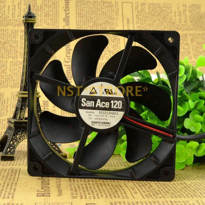 

C 1pc for brand new 9S1212H403 12025 12V 0.39A high wind volume fan