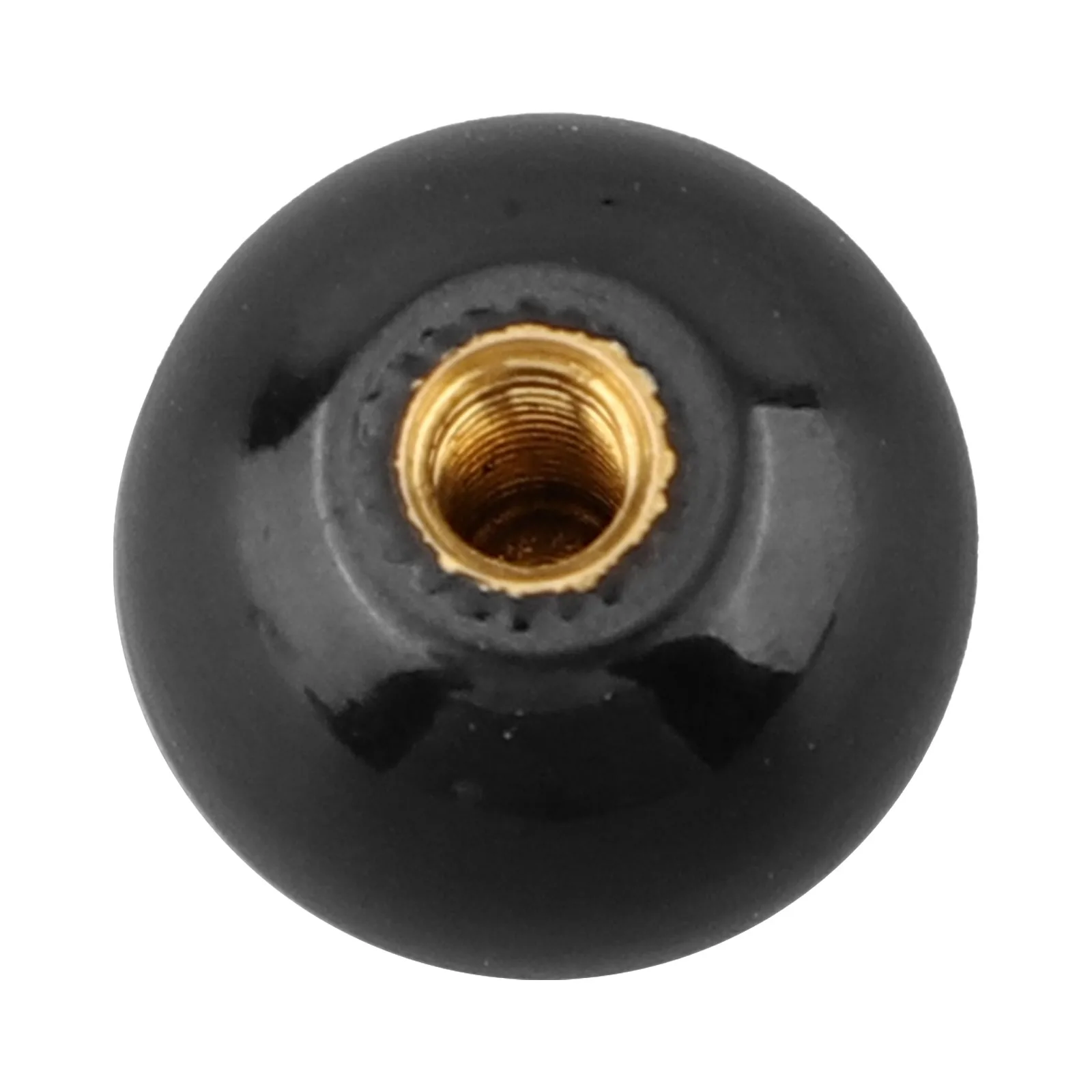 Machine Tool Handle Ball Nut Thread Plastic Clamping 1PC Ball Shaped Head Clamping Nuts Copper Core Knob Hardware