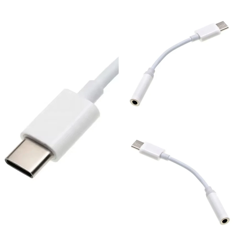 

200pcs USB Type C Male to 3.5mm Female Jack Audio Cable Headphone Earphone Aux Adapter Converter Wire For Huawei Samsung