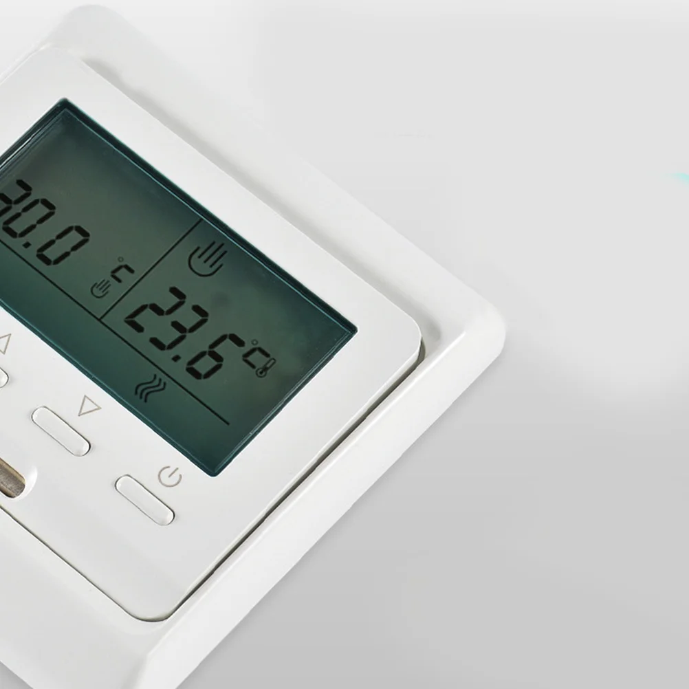 Termostato de calefacción de suelo programable Digital pantalla LCD modo Manual modo de programa V706h-16a uso residencial comercial