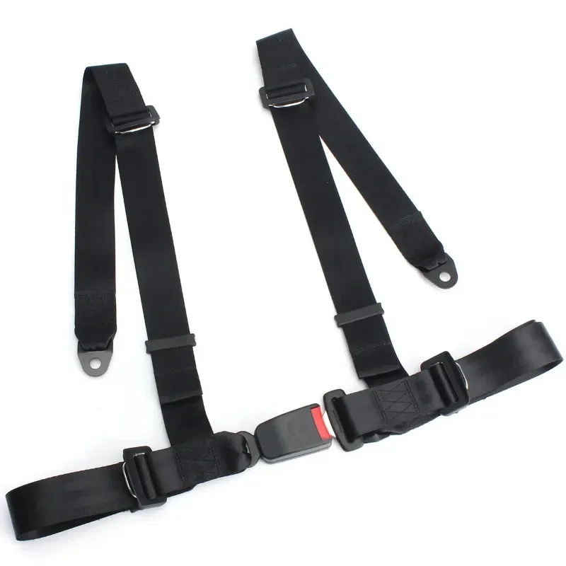 Racing Seat Belt Car Sports Racing Harness Safety Seat Belt 3 4 Point Fixing Mounting Quick Release Nylon