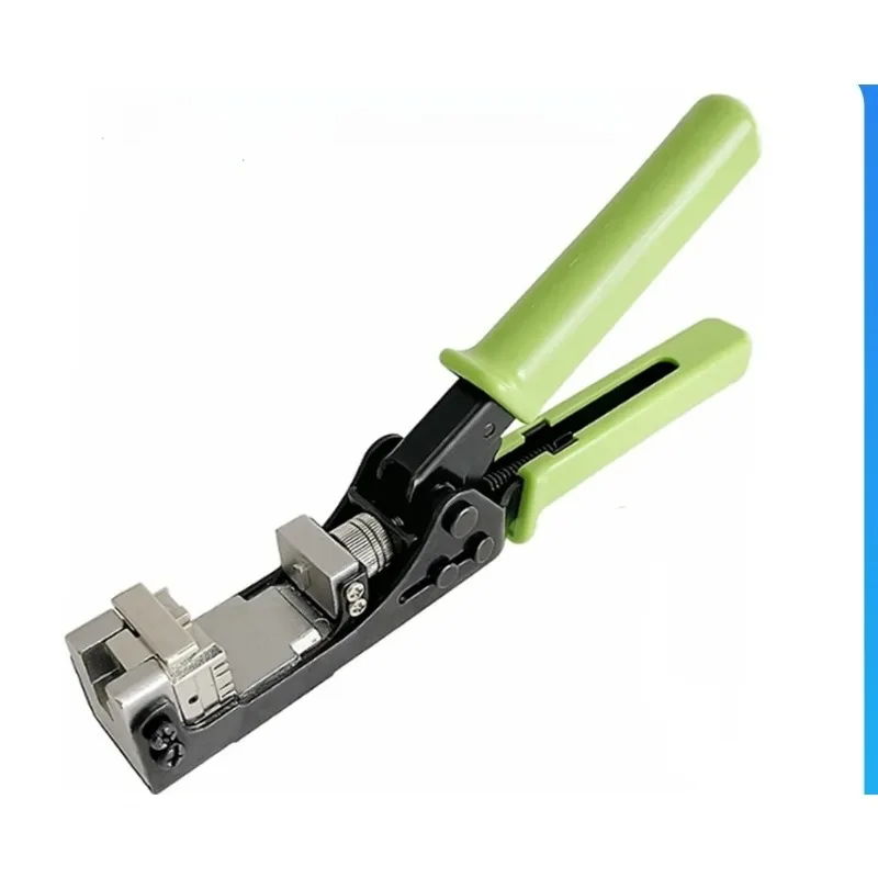180° Impact Punch Down Tool Built-in Wire Cutter for RJ45 Keystone Jack CAT5 CAT6 4-Pair Network Module Termination