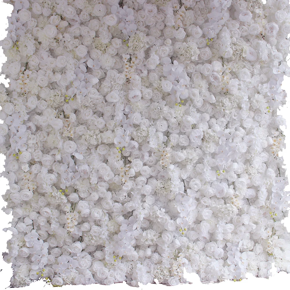 

SPR Wedding Supplies Home Floral Decoration Rose Hydrangea Bouquet Silk Artificial Decorative Flower Wall Backdrop