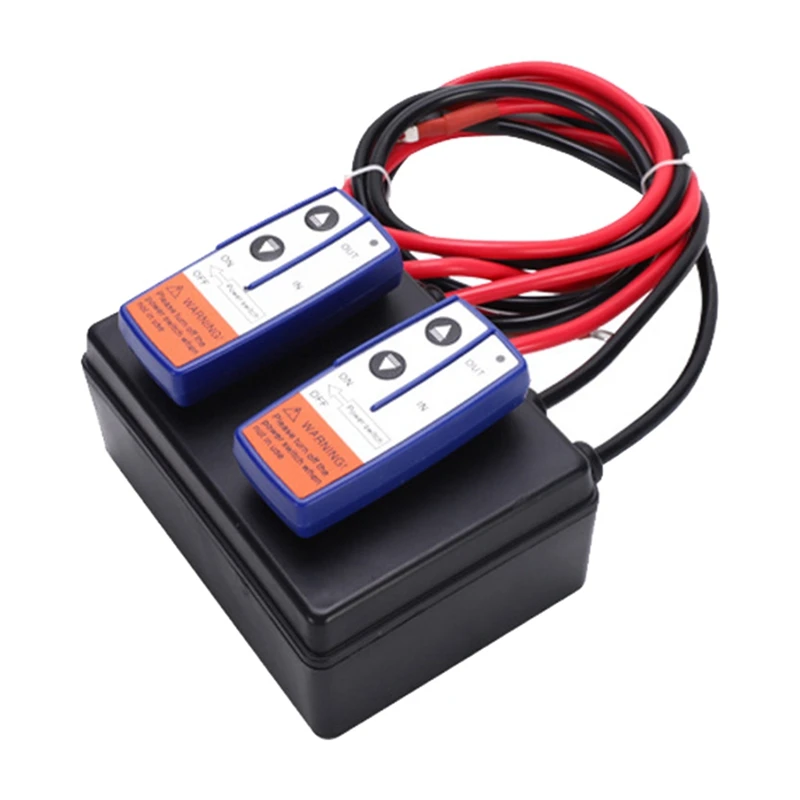 

5000 Lbs Electric Winch Control Box Wireless Remote Control 250A Truck Mounted Crane Accessories Winch Control Box