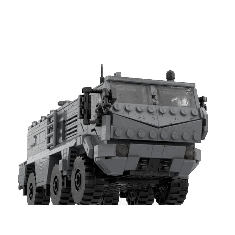 MOC Building Block Military Armored Vehicle Series Kamaz Typhoon Mine-Resistant Ambush Protected Assembly Model Bricks Toys Gift