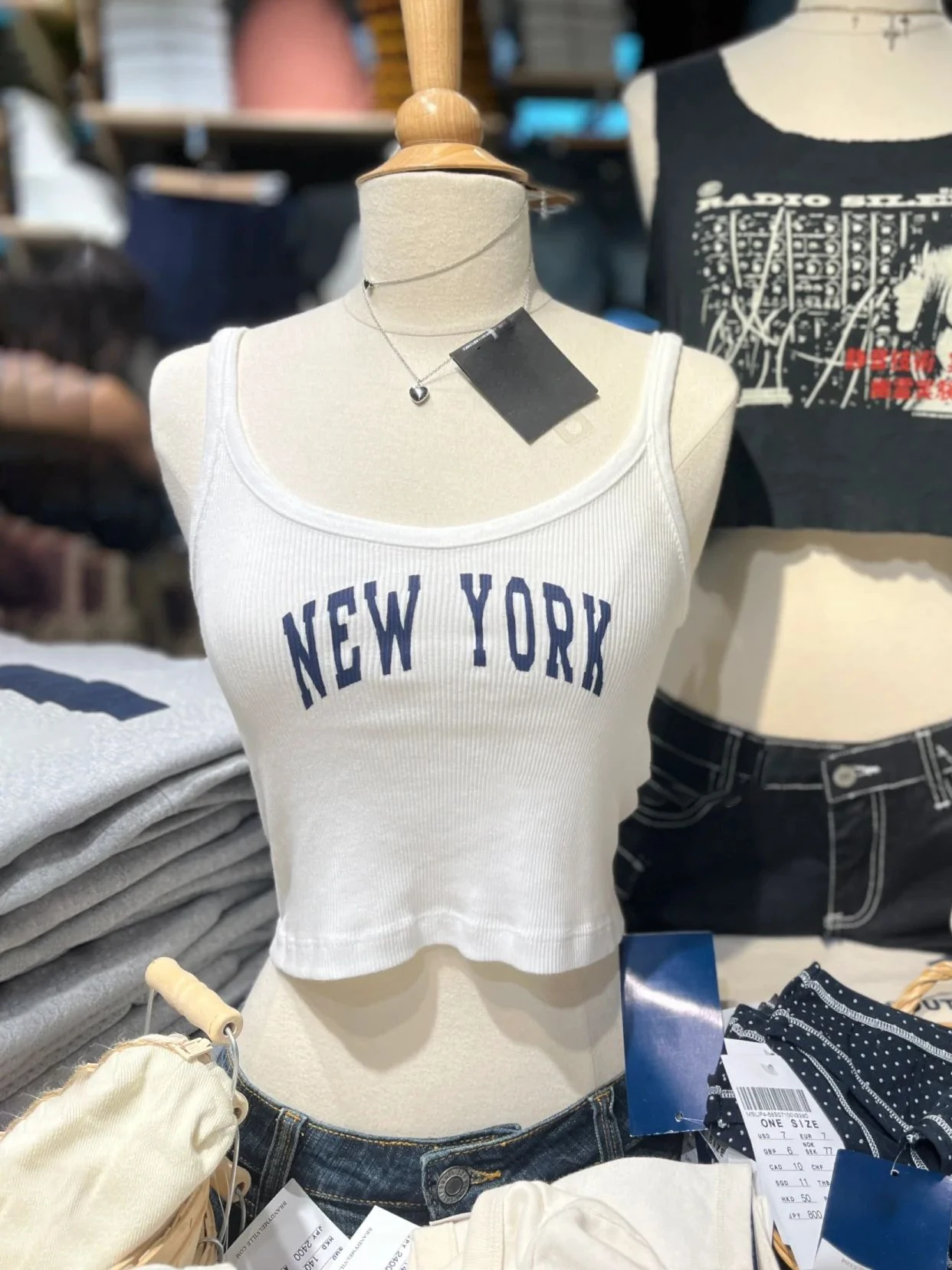 New York Letter Print Vintage Tank Top Woman Summer Sleeveless Soft Y2k Cotton Vest 2024 Female Casual Streetwear Chic Crop Tops