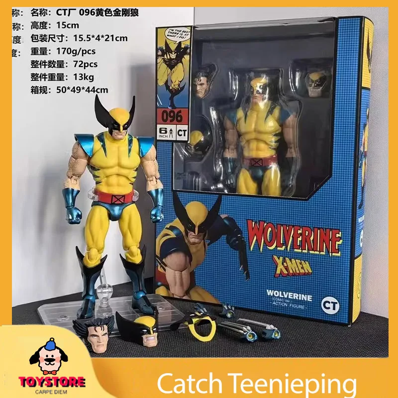 Mafex No.096 Mafex Wolverine Comic Ver. X-Men Mafex 088 Venom Anime Action Figures The Amazing Spiderman Collectible Toy ko