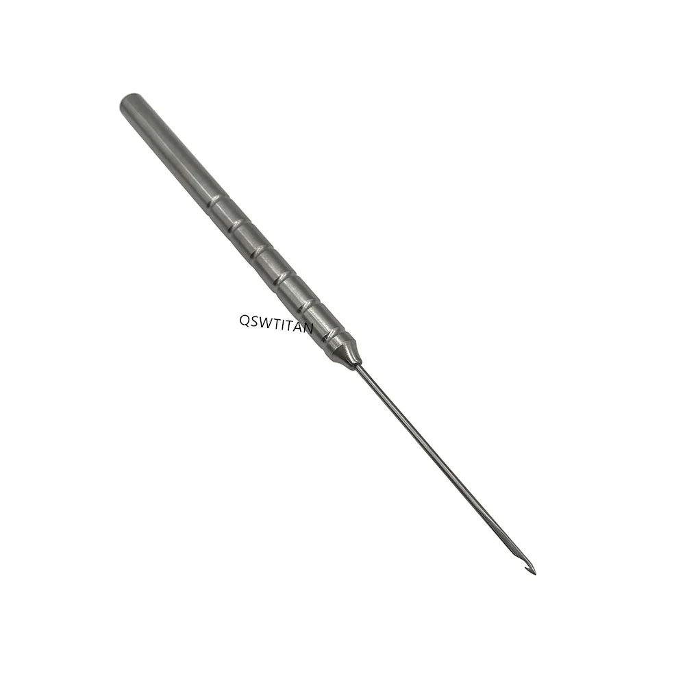 Surgical Pull Hook Wire hook pointed tip 153mm long Stainless steel wire hook tool Plastic Surgical Instrument