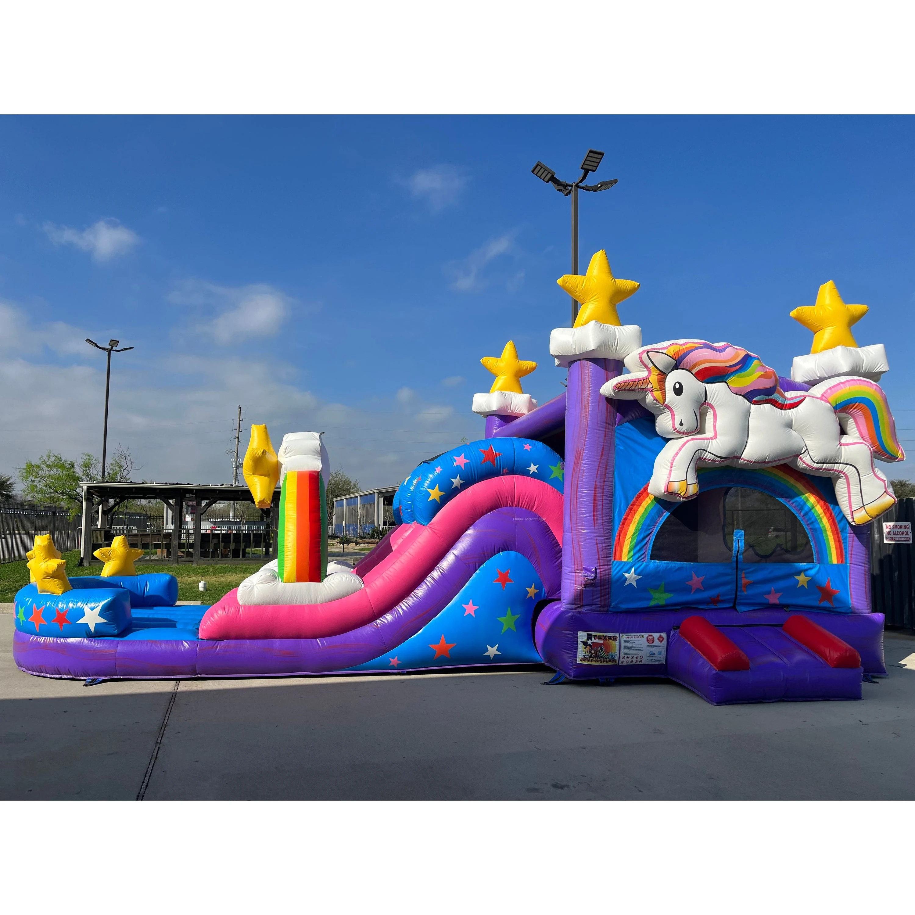 Cartoon Unicorn gonflable château juegos inflables Bounce house  air jumping house cartoon castle  Kids bounce castle