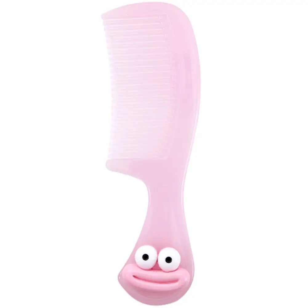 

2 Pcs/bag Portable Cartoon Mini Comb Anti Static Plastic Straight Combs Fine-toothed Candy Color Hairdressing Comb Girl