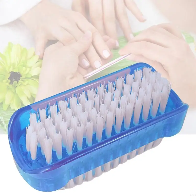 367A Cleaning Nail Brush Fingernail Scrub Brush Two Sided Hand Scrubbing Brushes Soft Nails Toes Scrubber for Men Women Kids