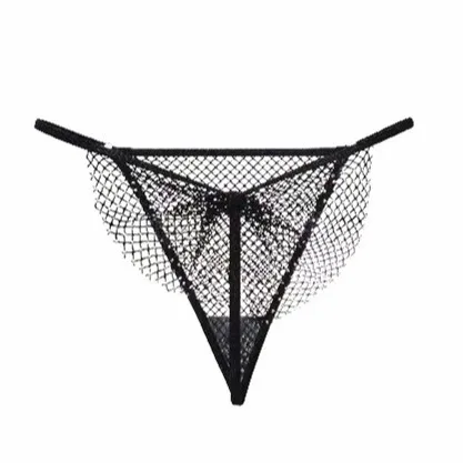 Frauen Sexy Tanga Mesh Hohl Versuchung Spitze Niedrige Taille Fishnet Großen Schmetterling Neue Sexy Mädchen Dreieck Höschen