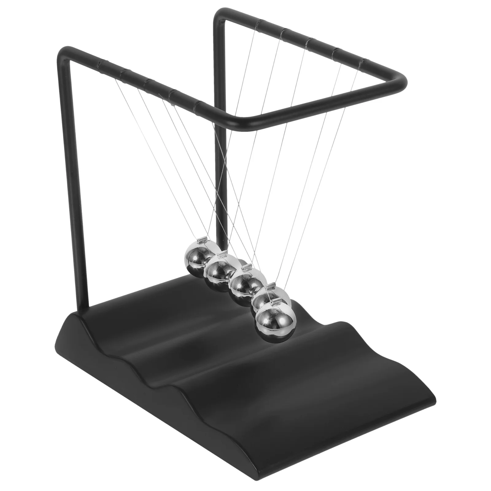 

Special Newton Pendulum Ball Adornment Science Classroom Decor Metal Perpetual Motion Desk Gift Cradle Balls Cradle Swing