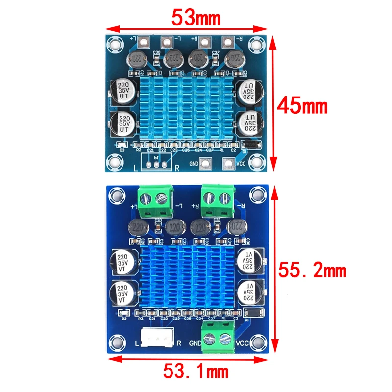 TPA3110 XH-A232 30W+30W 2.0 Channel Digital Stereo Audio Power Amplifier Board DC 8-26V 3A C6-001