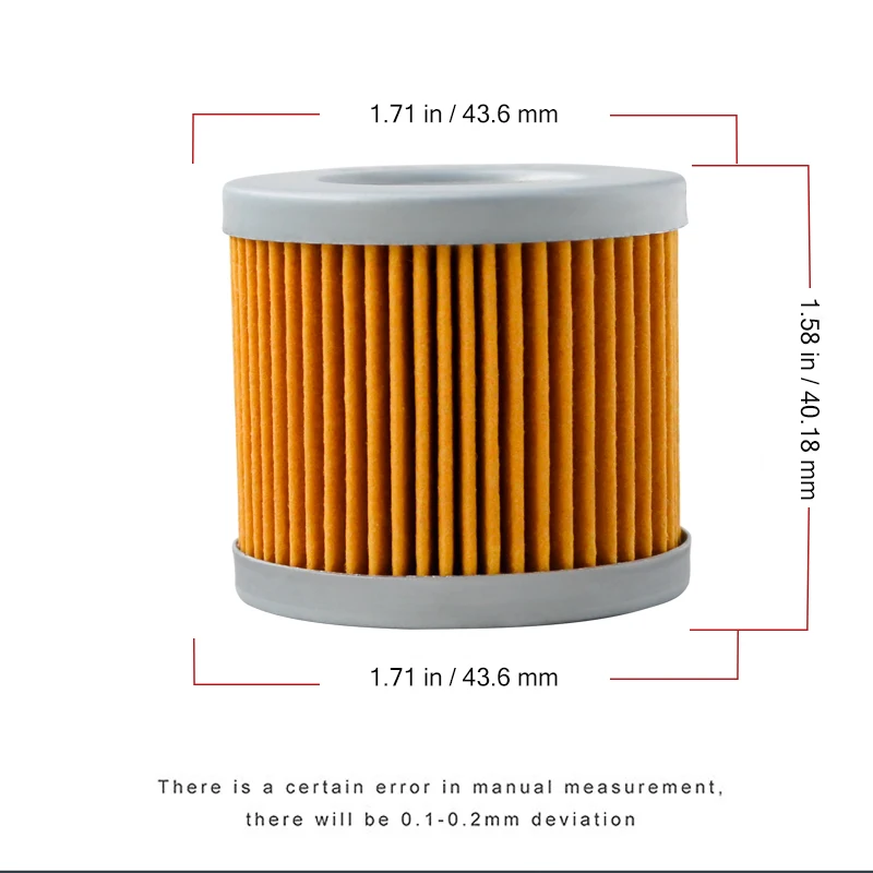 Motorcycle Parts Oil Filter For HYOSUNG RX125SM RX125D 2007 2008  RT125 KARION GF125 1998 - 2003  GA125 CRUISE 125 1997 - 2001