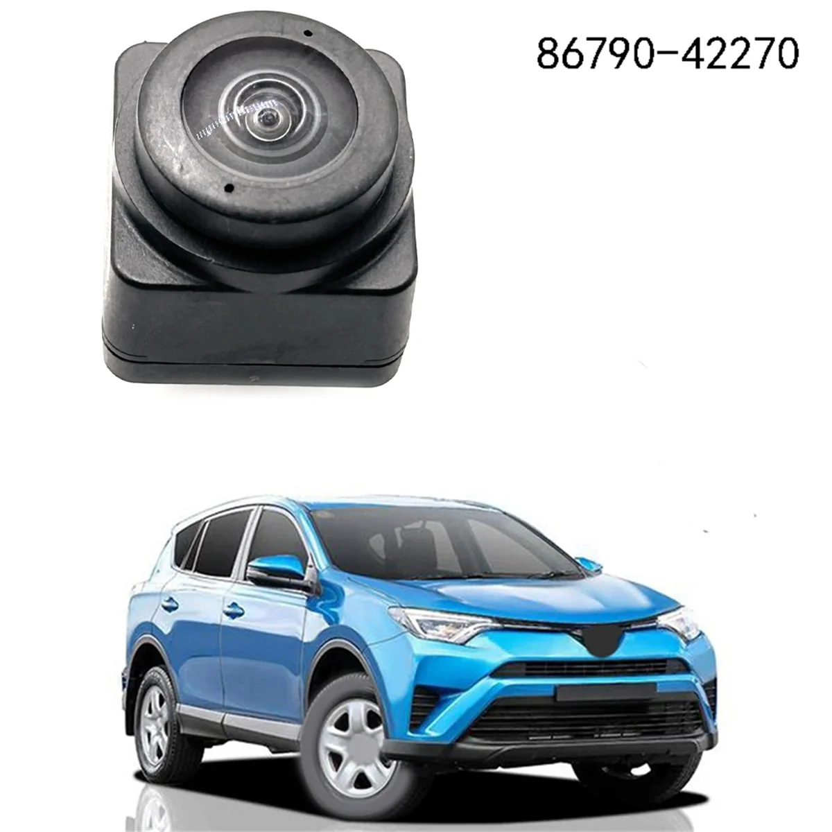 Parking Assist Camera Without Wire Passenger Side Blind Spot Camera for Toyota RAV4 2016-2018 86790-42270