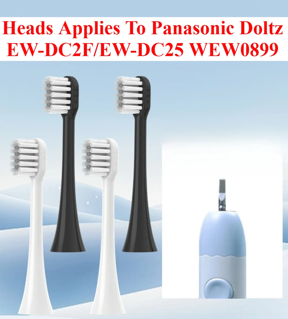 

Насадки применяются к Panasonic Doltz EW-DC2F/EW-DC25 WEW0899 Детская электрическая зубная щетка Сменная головка щетки Белая
