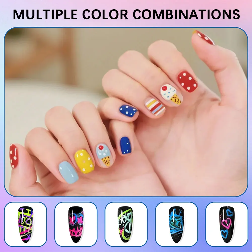 Premium Nail Art Pens Versatile For DIY Nail Art & Pro Designs Home Manicure Experience