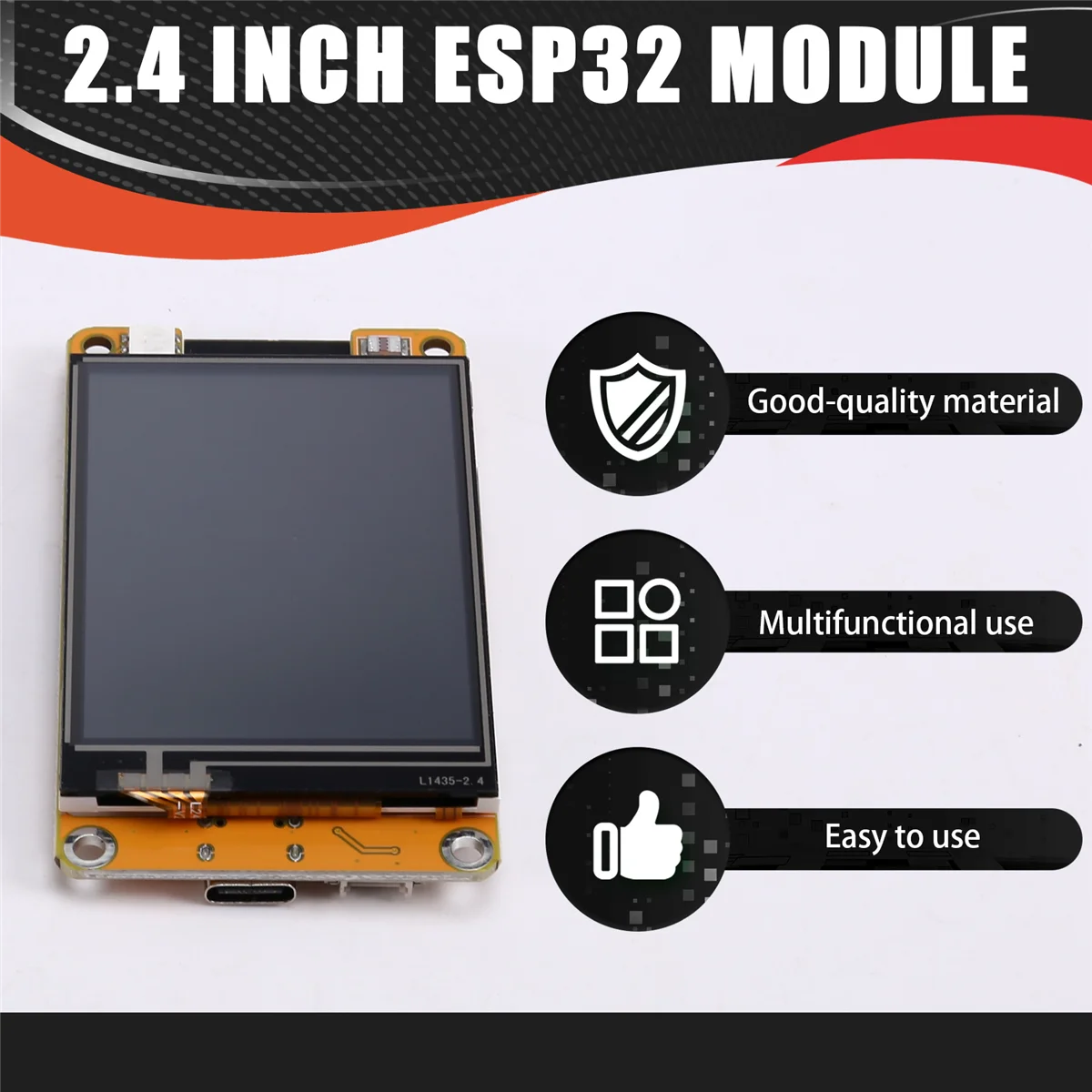 

M86K ESP32 WIFI and Bluetooth Development Board 2.4 Inch LCD TFT Module 240x320 Smart Display Screen with Touch WROOM