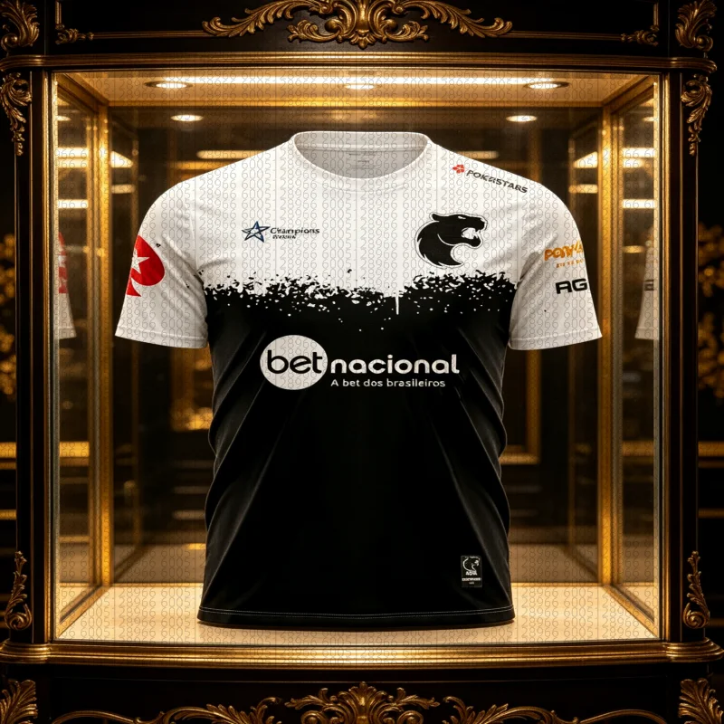 Camiseta Deportiva de la Temporada Future Is Black FURIA, Uniforme del Equipo, Ropa para Hombre, Jersey de Juego con Estampado Fallen Name, para Padres e Hijos