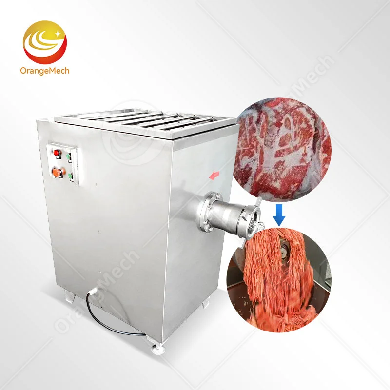 Heavy Duty Industrial Big Capacity Fish Meat Grinding Machine Electrical Frozen Fresh Meat Mince Grinder