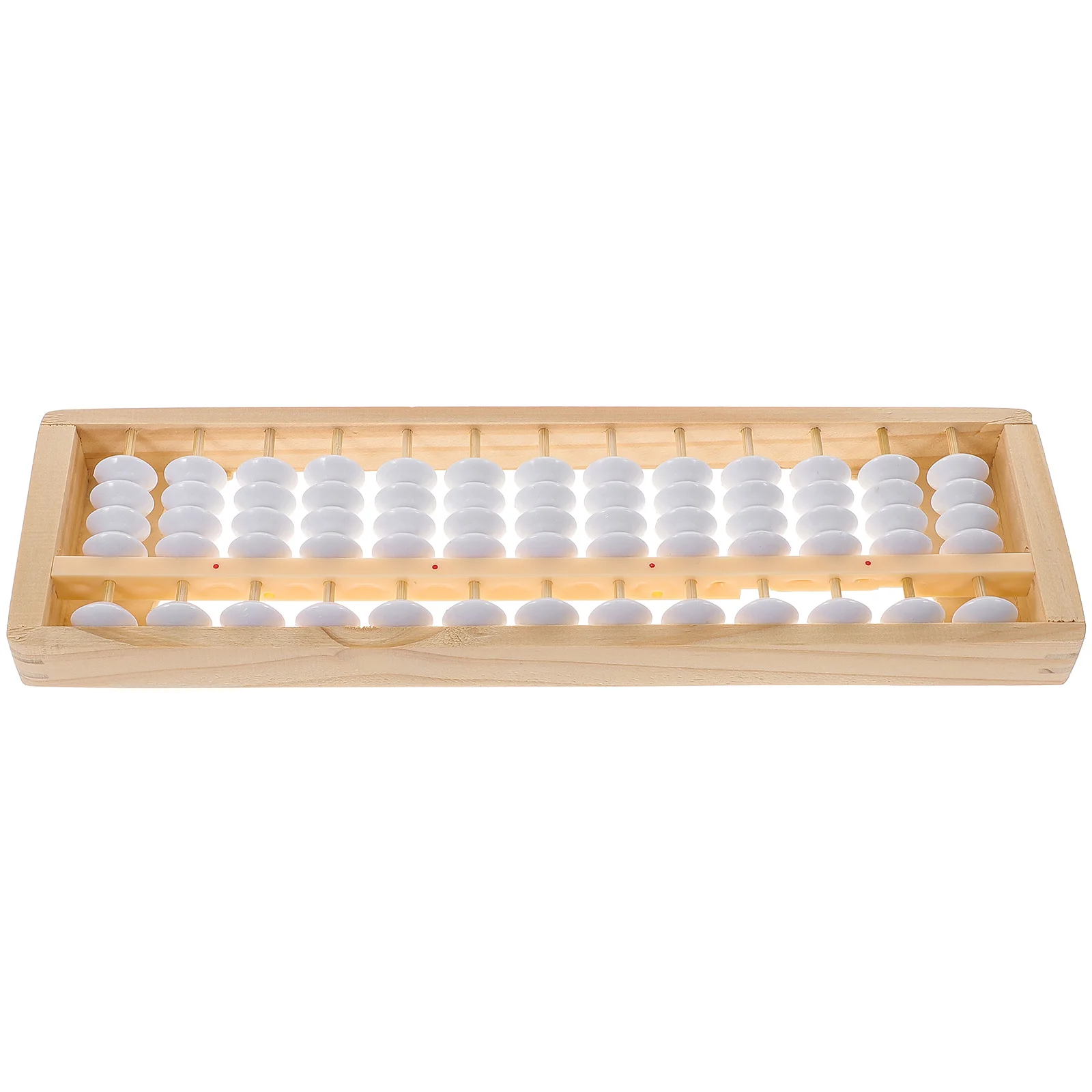 어린이 교육을위한 나무 주판 산술 도구 안전한 경량 조기 수학 장난감 학생 계산 장치 아이