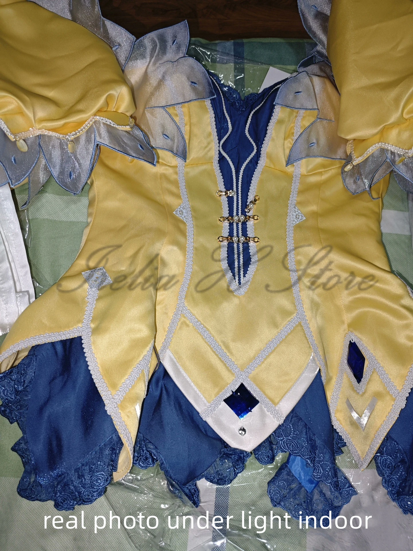 in stock Irelia H Anime DATE A LIVE Izayoi Mi ku Cosplay Costume Izayoi Mi ku Lovely Dress Female Halloween Costumes