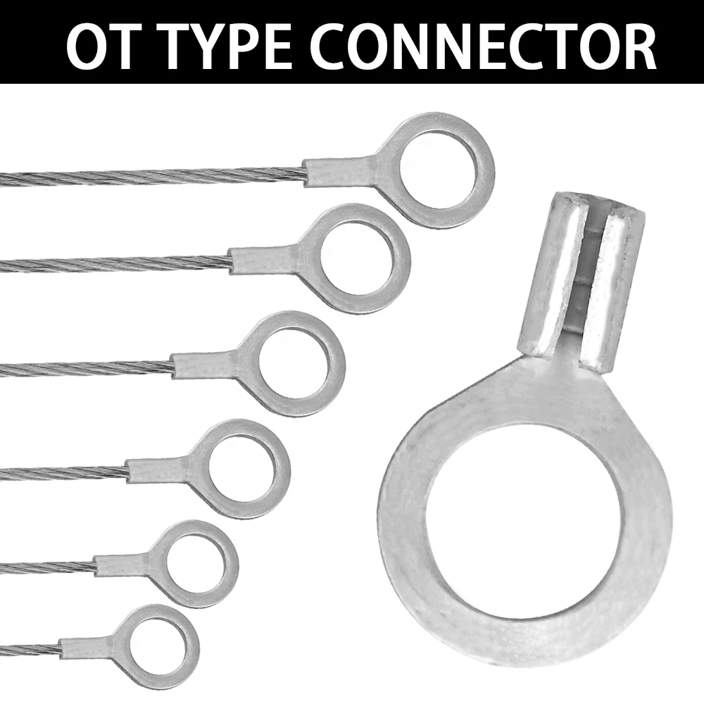 Nowa listwa zaciskowa ze stali nierdzewnej 304 M3-M10, o bardzo dużej nośności, odpowiednia do kabli 1 mm/1,2 mm/1,5 mm/2 mm