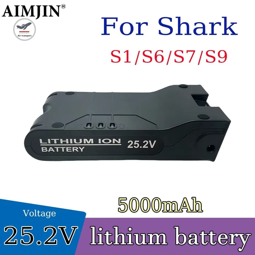 

AIMJIN 25.2V 5000mAH Lithium-ion Battery Pack, For Shark XBAT200 ION Rocket IONFlex and IONFlex Cordless Vacuums Battery
