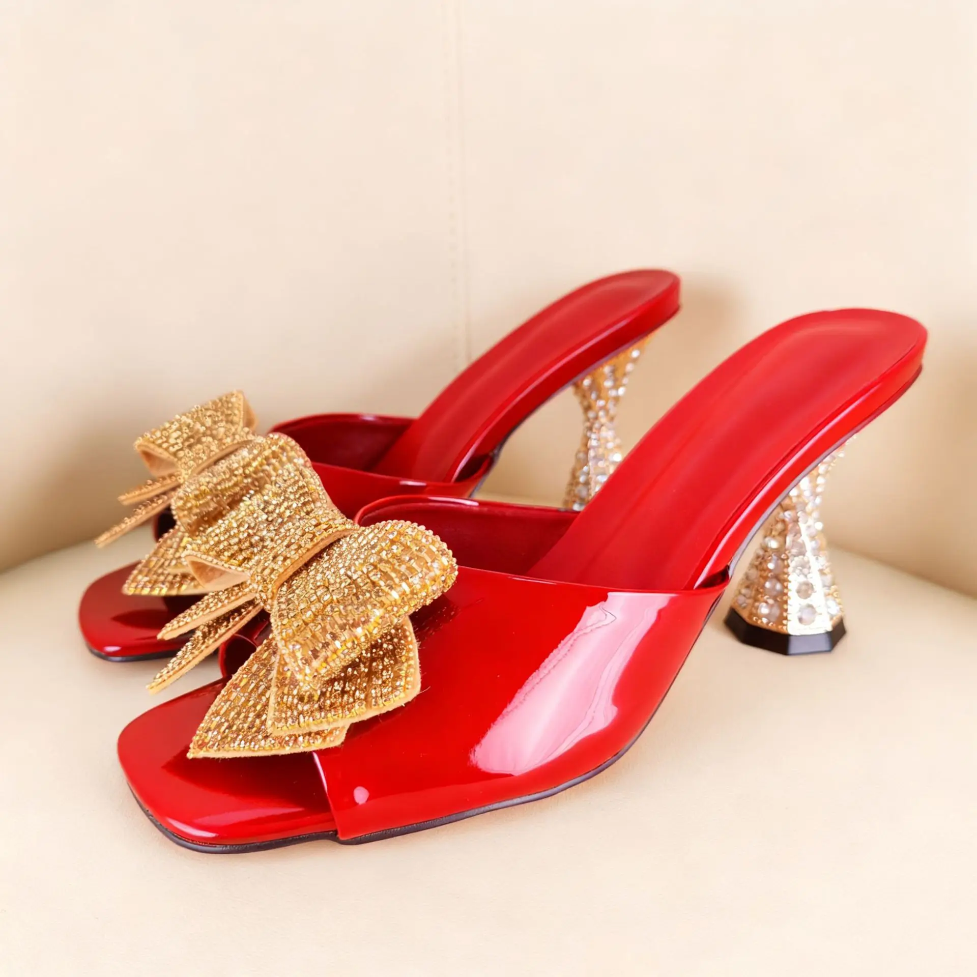 

Independence Station Ebay Personality Women Sandals Mules Bow Slippers