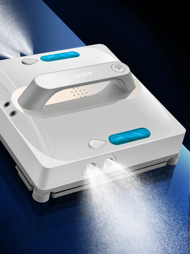 Glazenwasrobot ABIR WD9, 4-weg waternevel, drijvende schraper Tech, lasersensor, 9000PA vacuümzuiging, slim geheugen - afbeelding 2