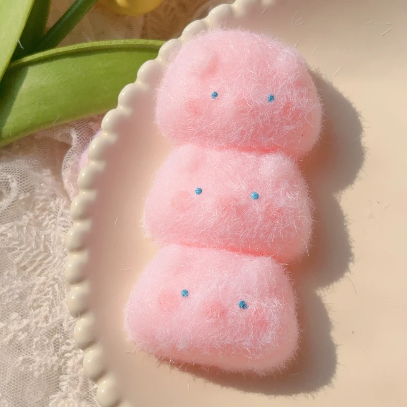 1szt Śliczne ręcznie robione świnki do ściskania i odpowietrzania Zabawki zgnięte uczucie powolnego odbijania się Zabawki relaksacyjne Zabawne imitacje silikonu Nowość Prezenty Boże Narodzenie