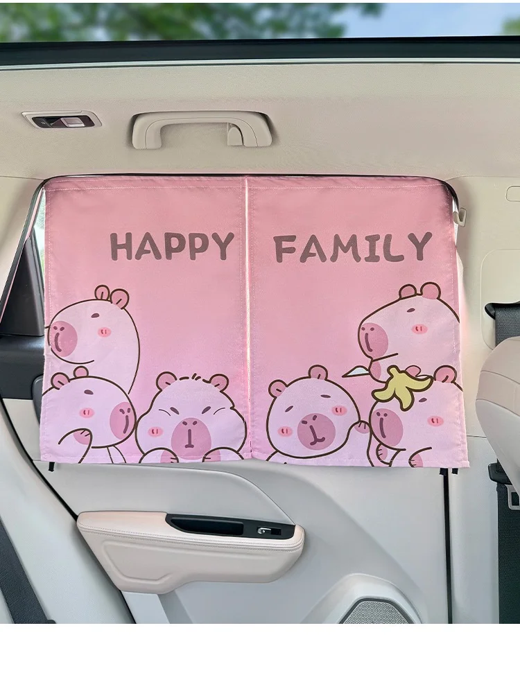 حار بيع ستائر مظلة السيارة المغناطيسية #6