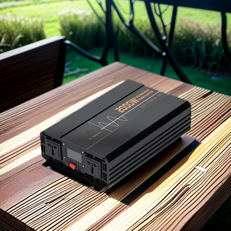 Power Inverter Dual Voltage24V Universal Power Inverter Continuous Power 2000W Inverter Peak Power 4000W pure sine wave Inverter